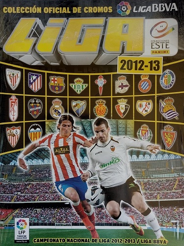 Liga 2012-2013 Incomplete Album Stickers Panini Este Spain 